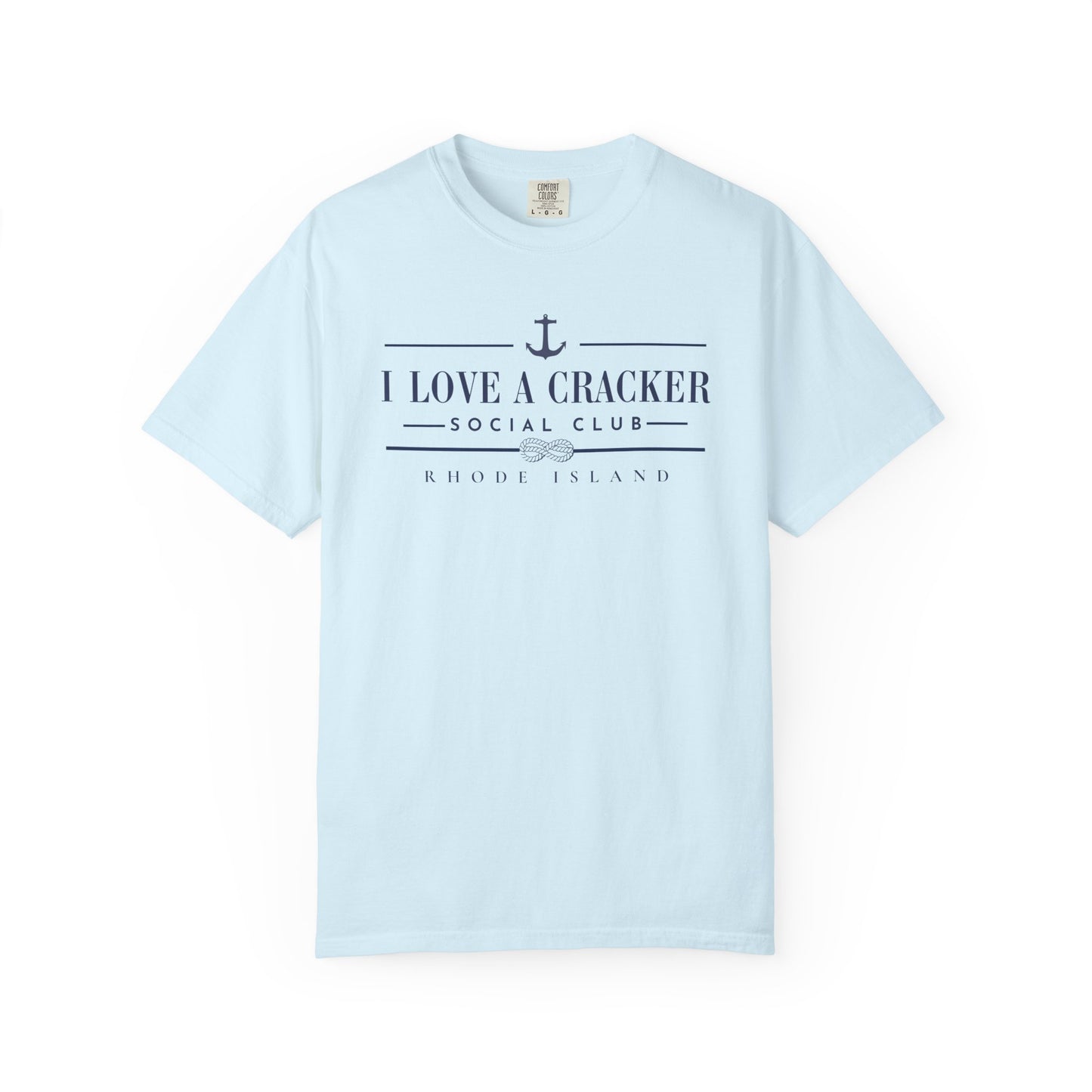 I Love a Cracker Social Club T-shirt | Nautical Anchor Rhode Island