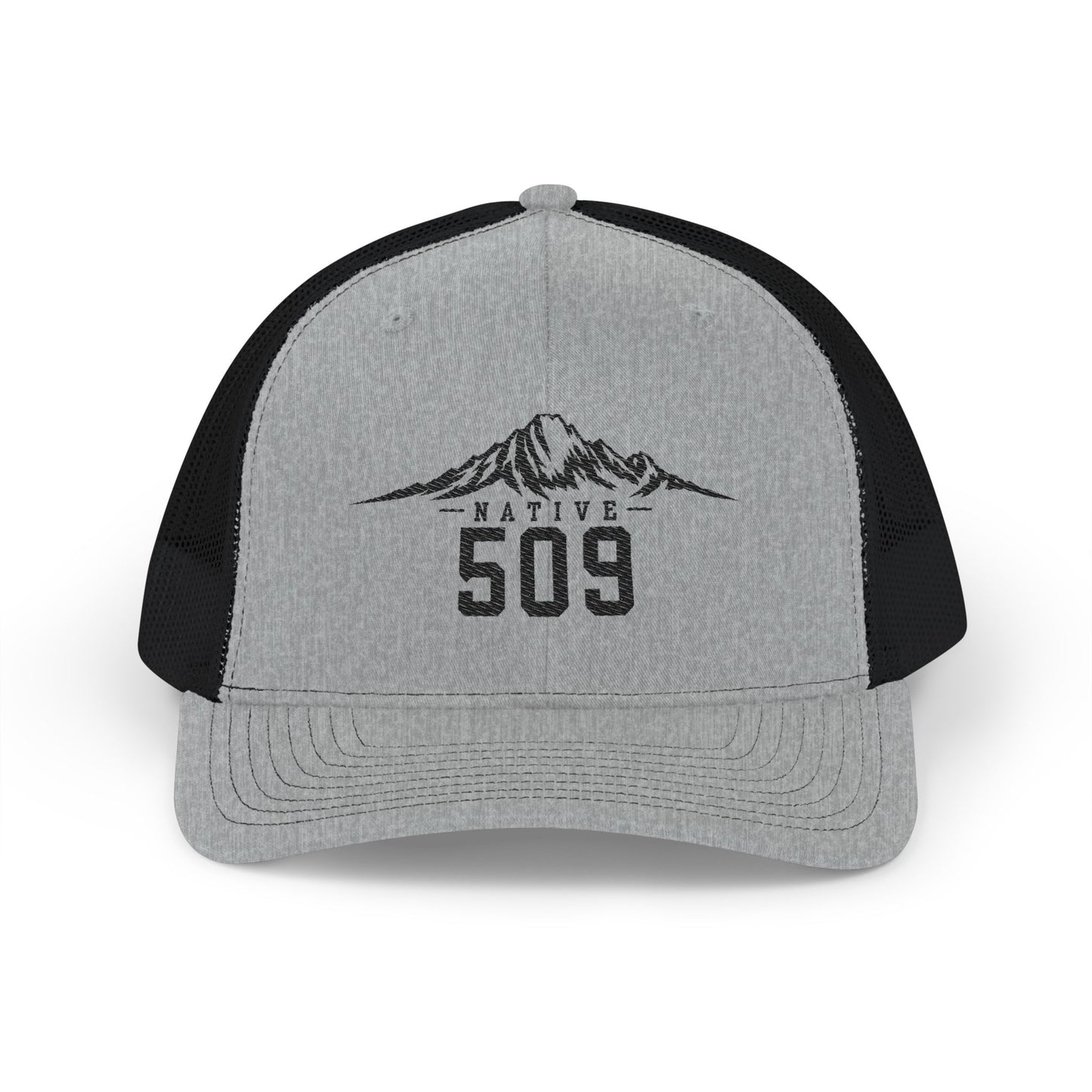 Native 509 Trucker Hat | Cascades Mount Stuart | Mountains 509 Snapback Cap | Central Washington