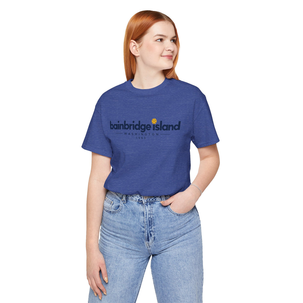 Bainbridge Island Pickleball 1965 Tee – Washington Pickleball Shirt