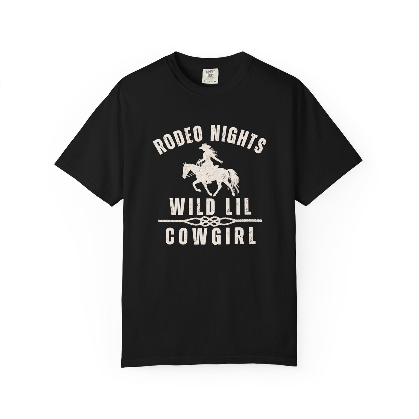 Wild Little Cowgirl Rodeo Nights Tee, Country Concert Shirt, Western Cowgirl Tee, Rodeo Graphic Shirt, Horse Lover Gift