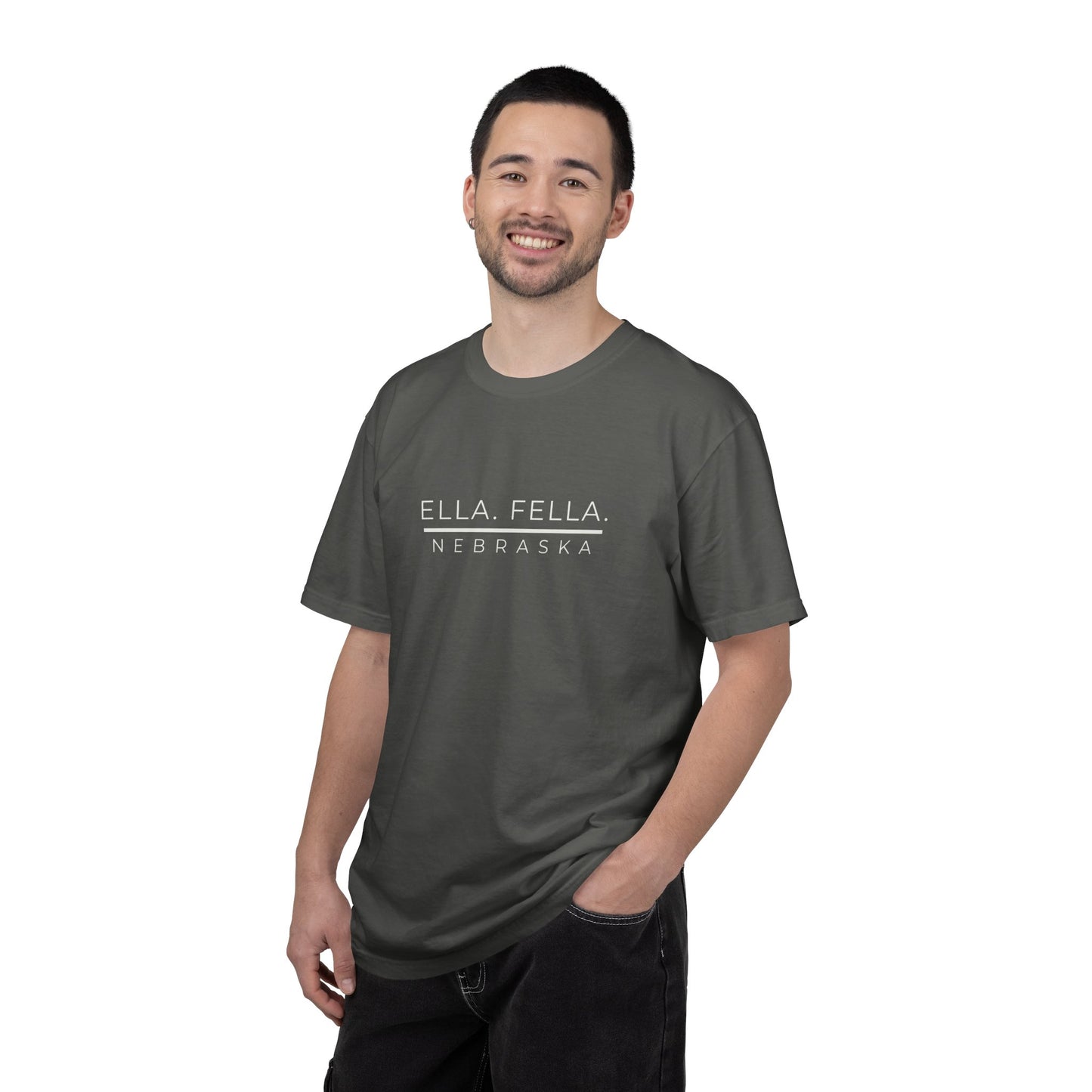 Ella Fella Nebraska Graphic Tee | Country Music Concert Shirt | Lincoln Concerts