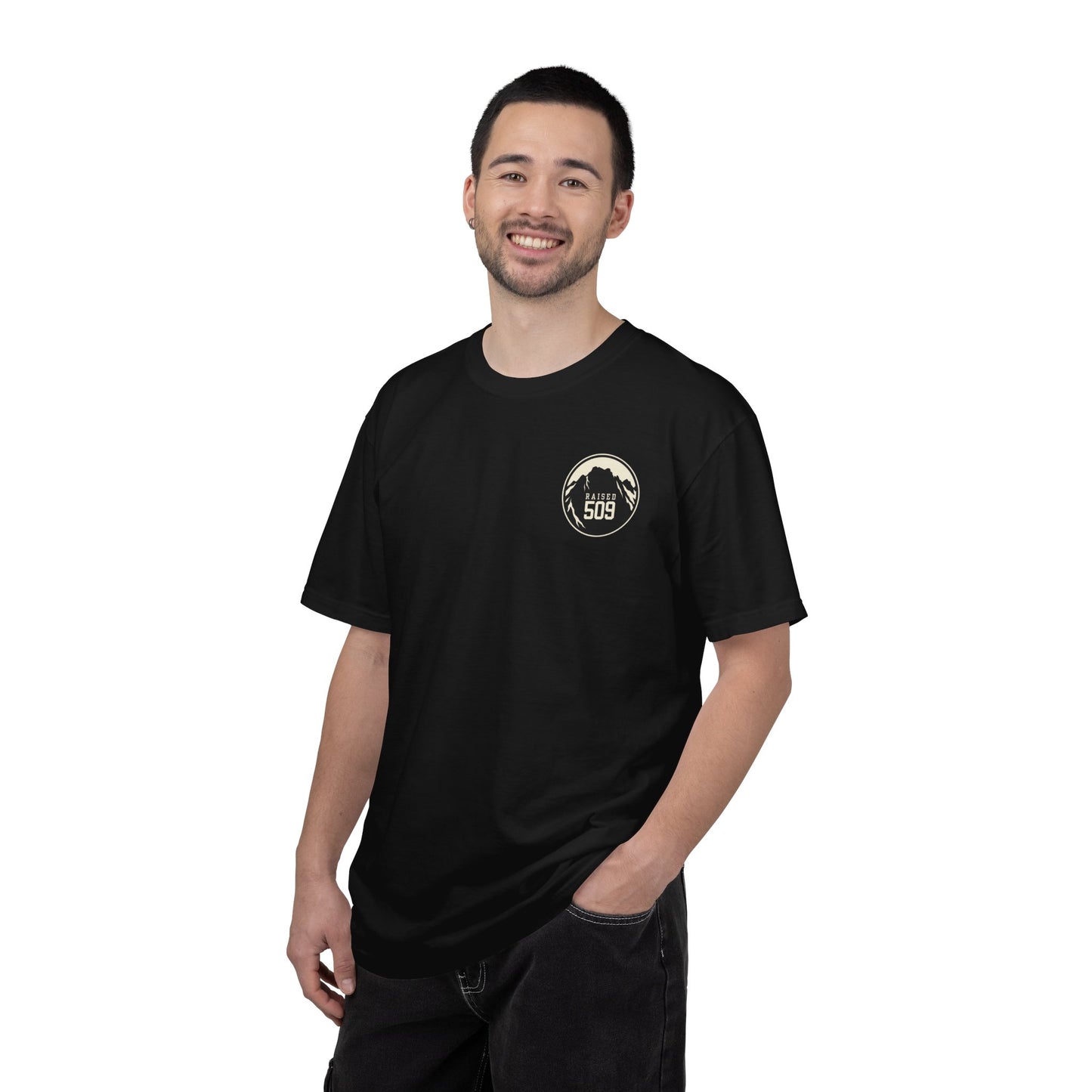 Raised 509 Central Washington Shirt, PNW Tee, Washington Mountains Shirt, Eastern WA Gift, Hiking Camping Outdoors Tee
