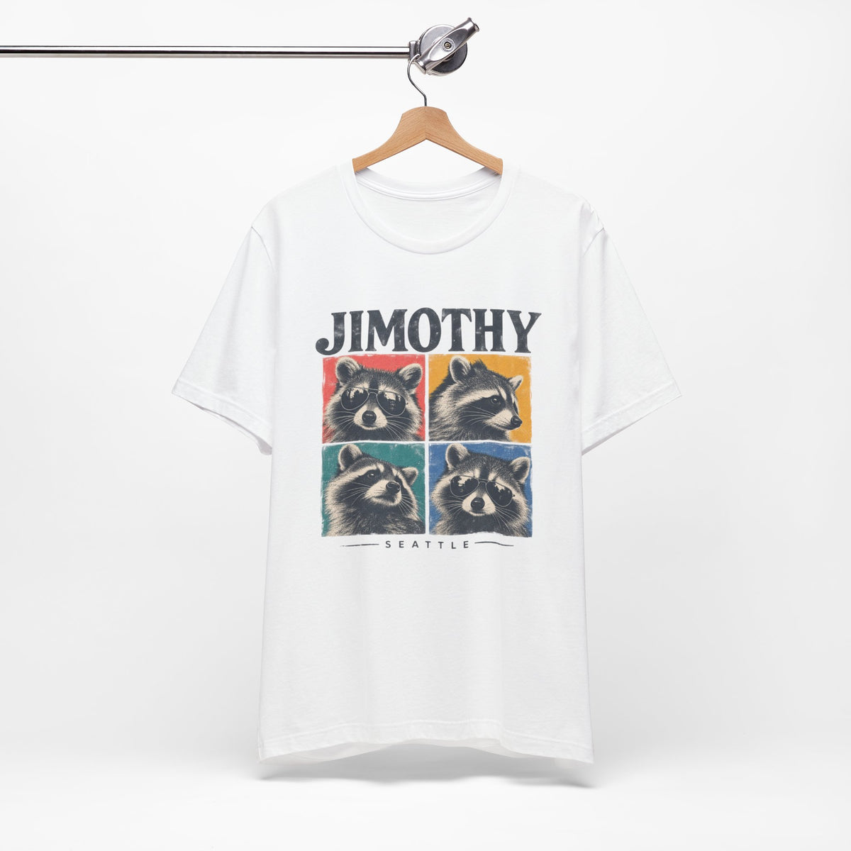 JIMOTHY Seattle Raccoon Graphic Tee
