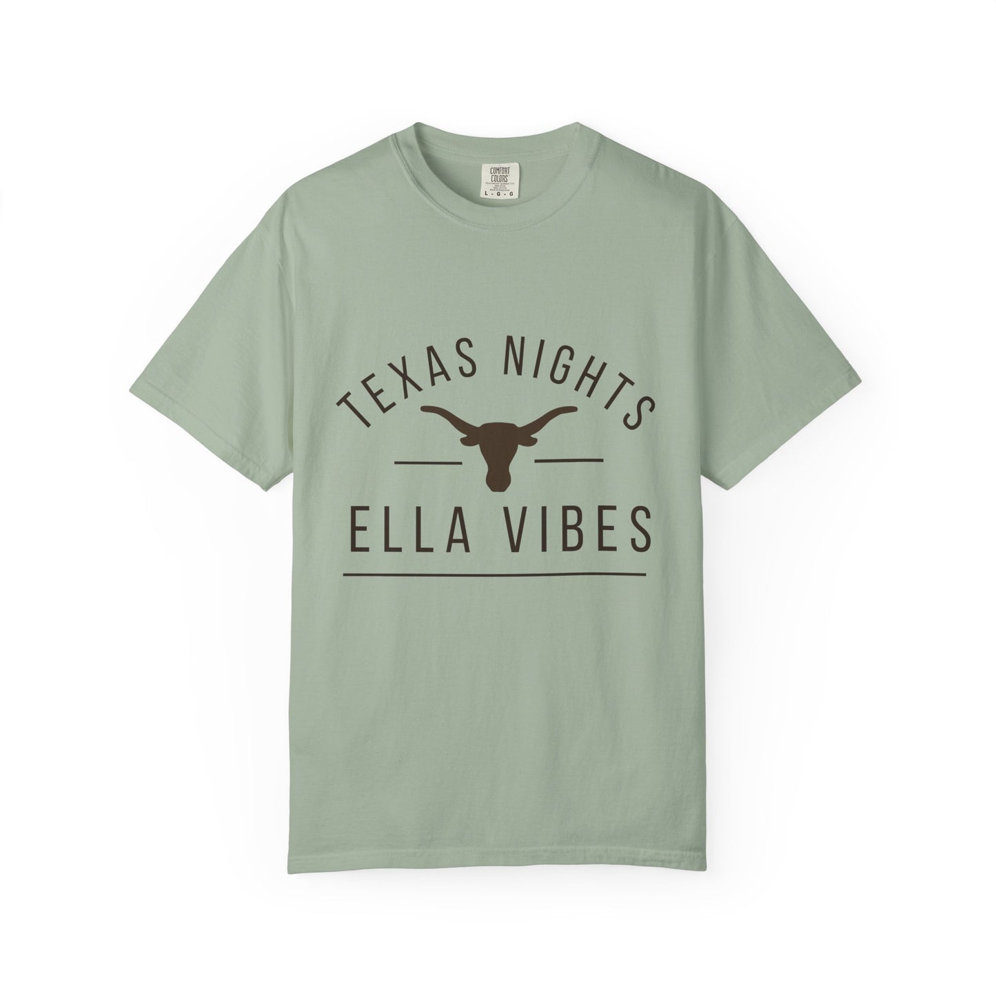 Texas Nights Ella Vibes Shirt Country Concert Western Cowgirl Cowboy Graphic Tee