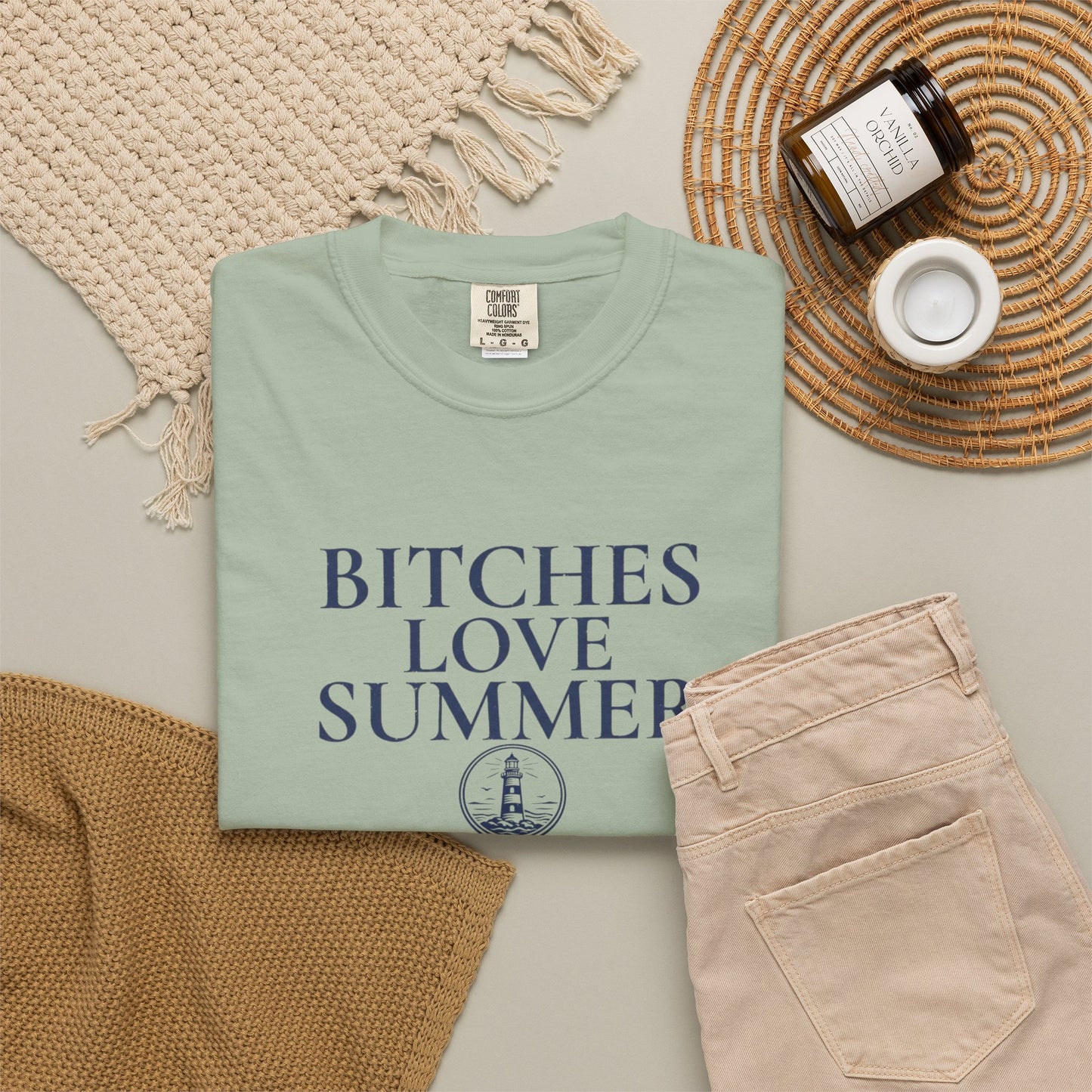 Bitches Love Summer T-Shirt | East Coast Beach Club Graphic Tee