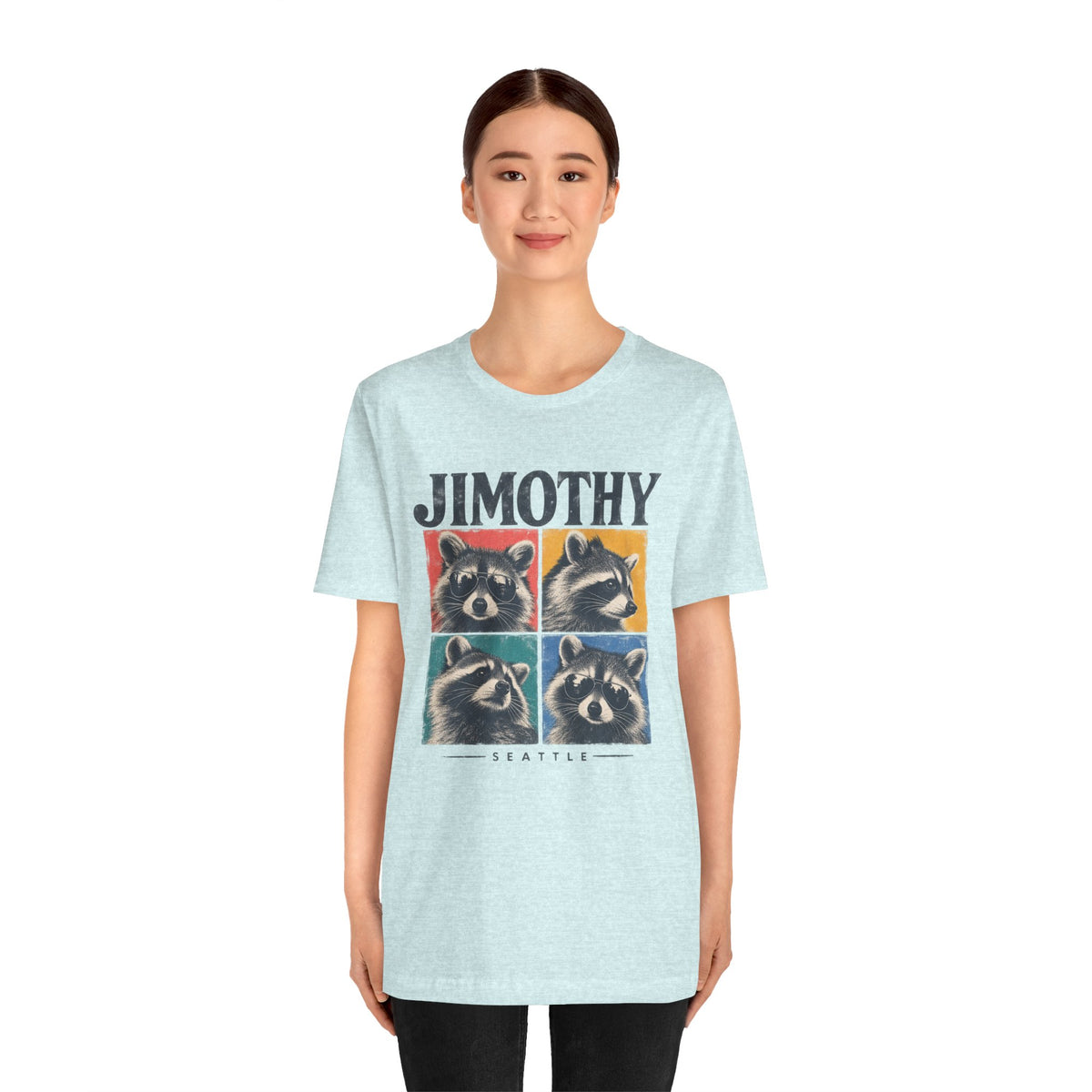 JIMOTHY Seattle Raccoon Graphic Tee