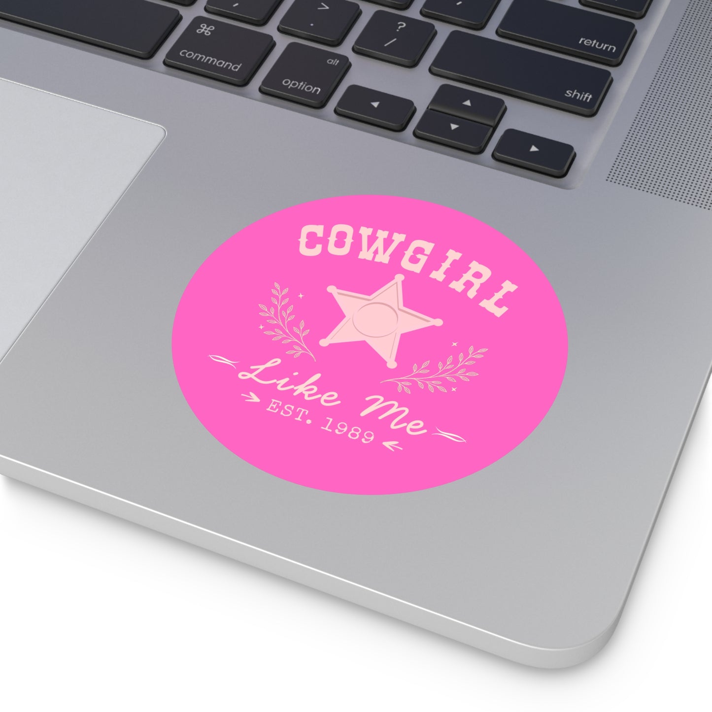 Cowgirl Like Me Sticker | Western Cowgirl Vinyl Decal | Pink Rodeo Sticker | Country Girl Gift | Laptop Water Bottle Tumbler Sticker