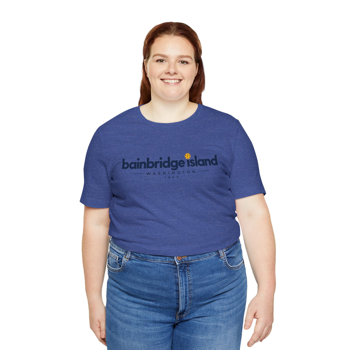 Bainbridge Island Pickleball 1965 Tee – Washington Pickleball Shirt
