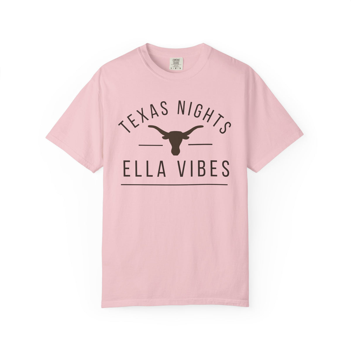 Texas Nights Ella Vibes Shirt Country Concert Western Cowgirl Cowboy Graphic Tee