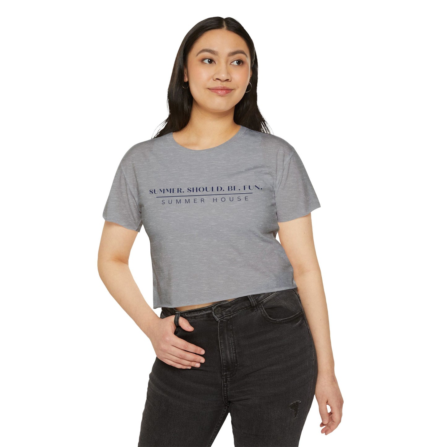 Summer House T Shirt Women Graphic Tee Summer Should Be Fun