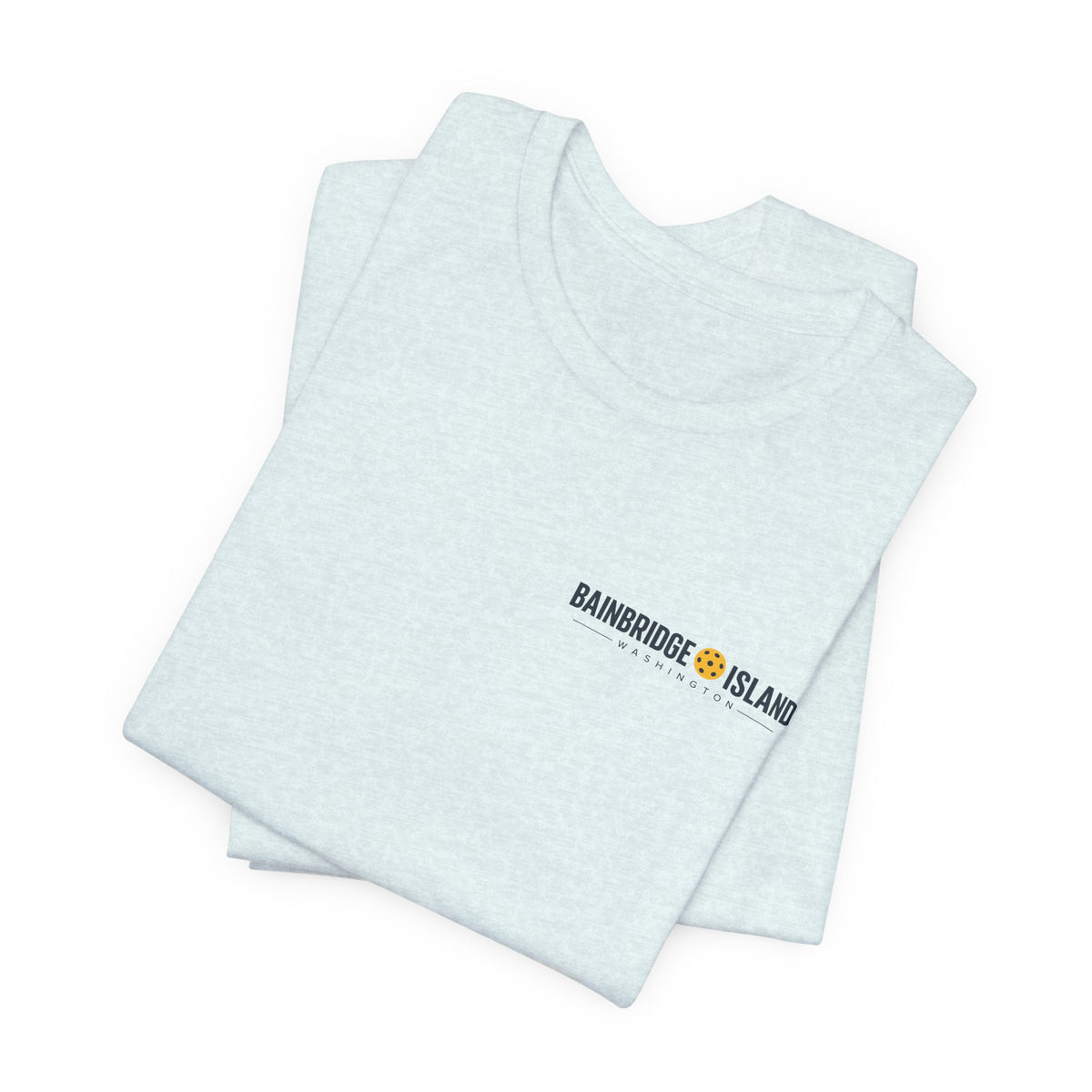 Bainbridge Island Pickleball 1965 Front & Back Tee