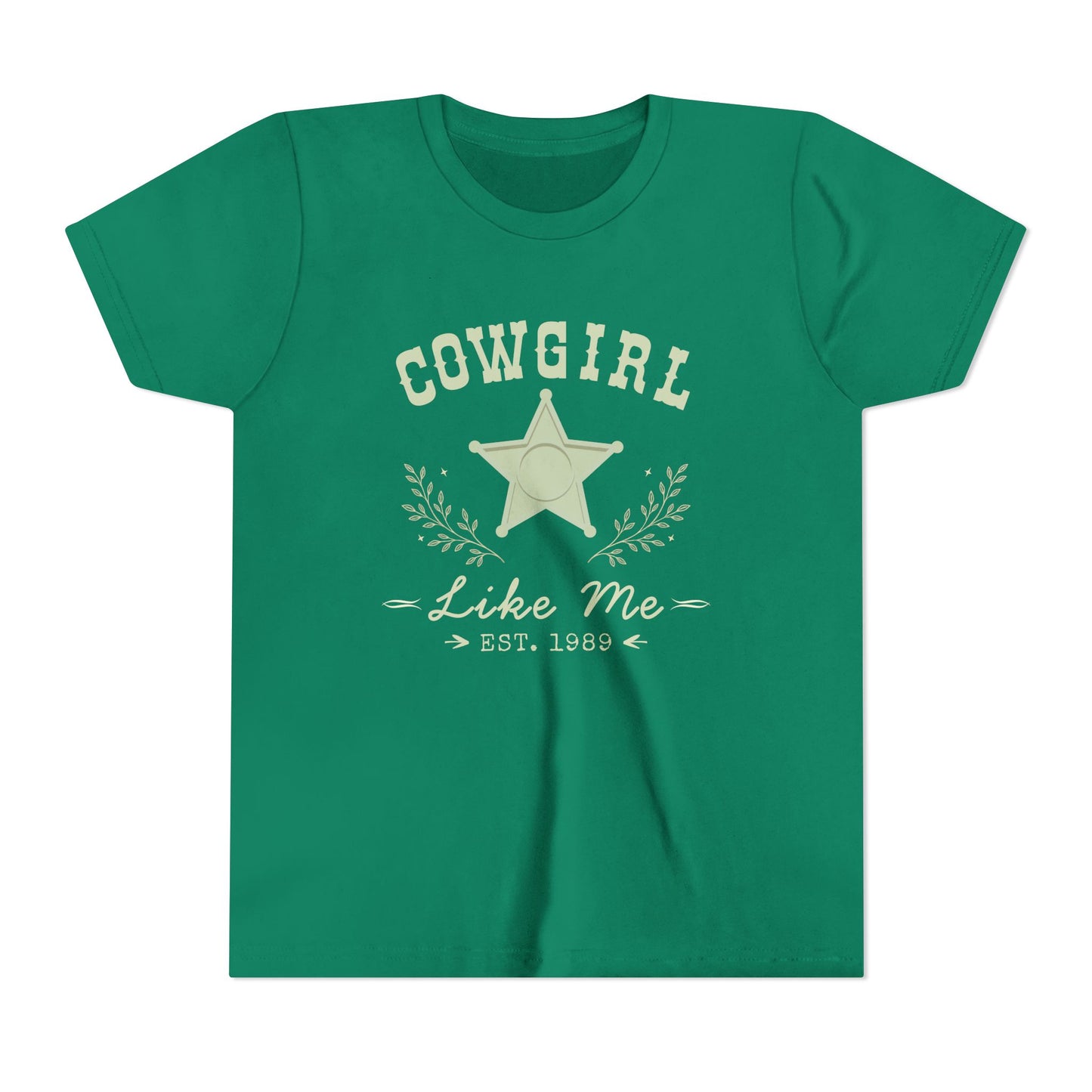 Cowgirl Star Like Me T-Shirt | Youth Tee, Western Western Ranch Graphic
