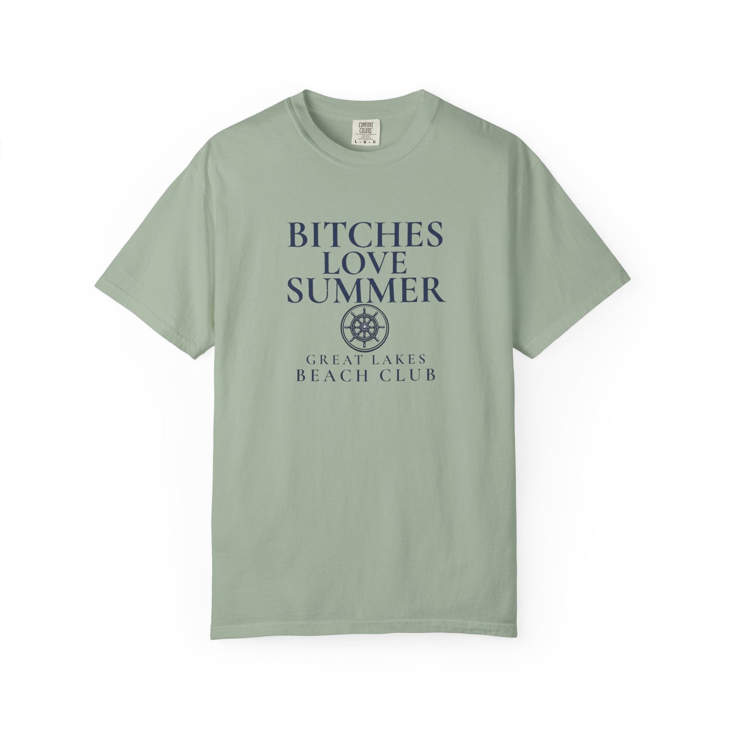 Bitches Love Summer T-Shirt | Great Lakes Beach Club Graphic Tee