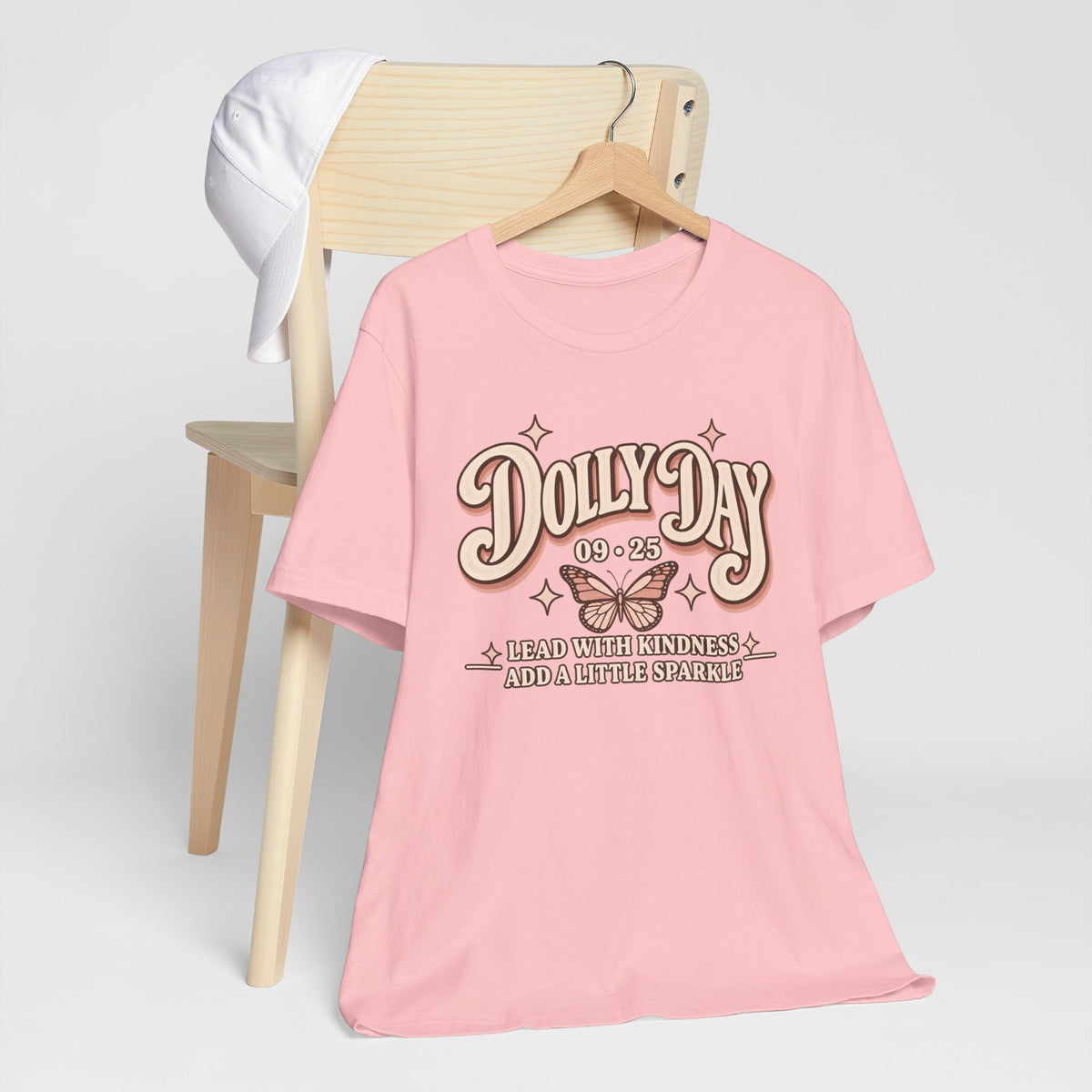 Dolly Day 9•25 Tee | Lead With Kindness & Add a Little Sparkle