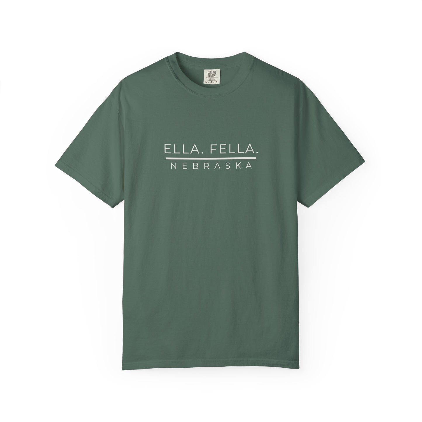 Ella Fella Nebraska Graphic Tee | Country Music Concert Shirt | Lincoln Concerts