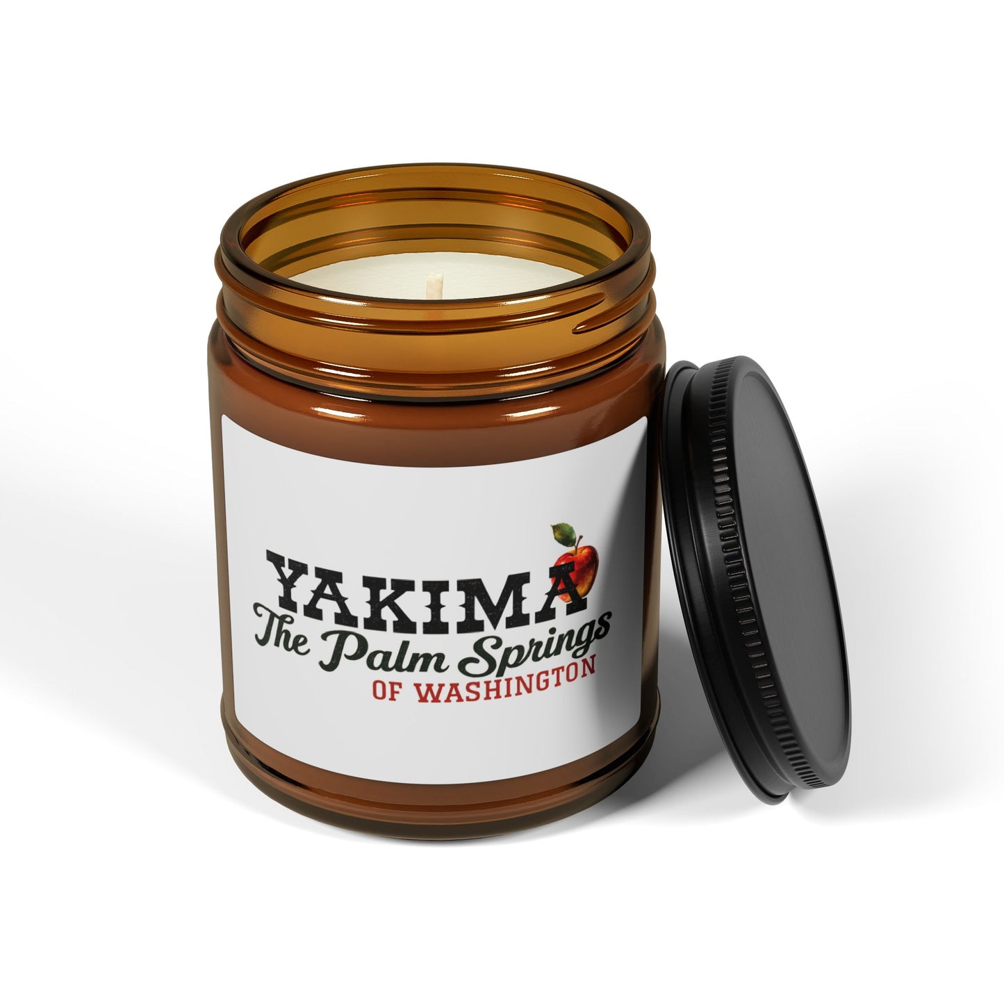 Yakima Candle | Yakima The Palm Springs of Washington | Washington State Gift | Yakima Gift | Amber Jar Candle | Home Decor