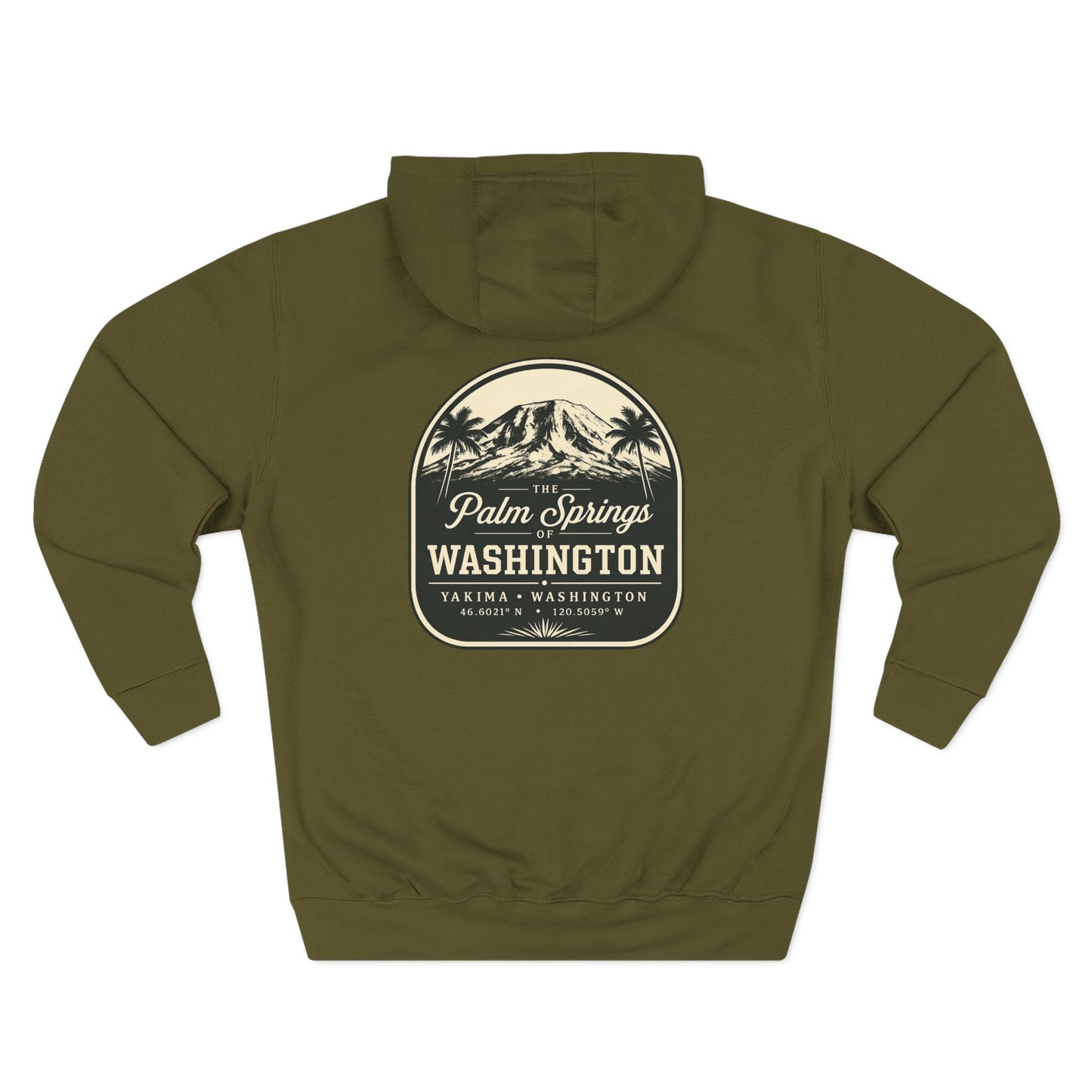 Yakima Palm Springs of Washington Hoodie | Mount Adams Local Pride