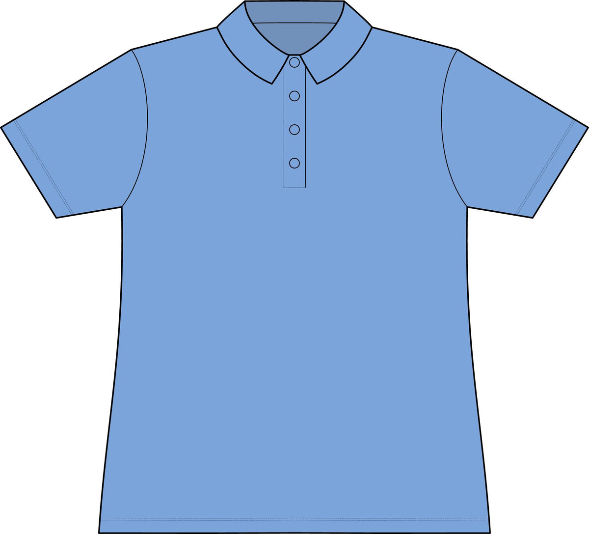 Women’s Pickleball Polo | Bouncing Ball Performance Shirt