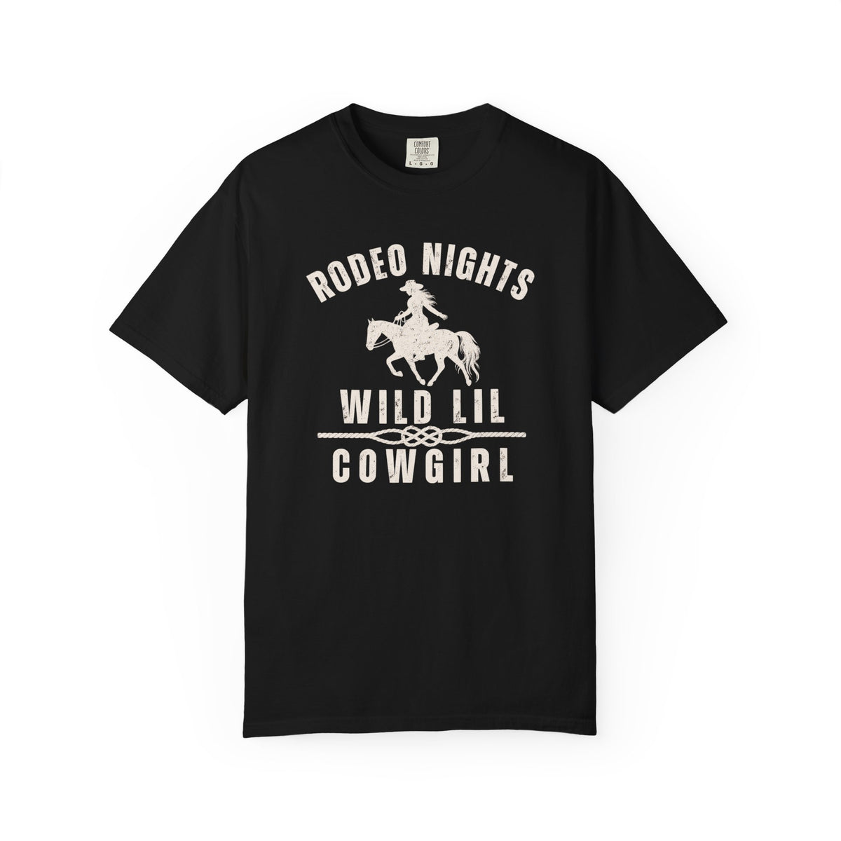 Wild Little Cowgirl Rodeo Nights Tee, Country Concert Shirt, Western Cowgirl Tee, Rodeo Graphic Shirt, Horse Lover Gift