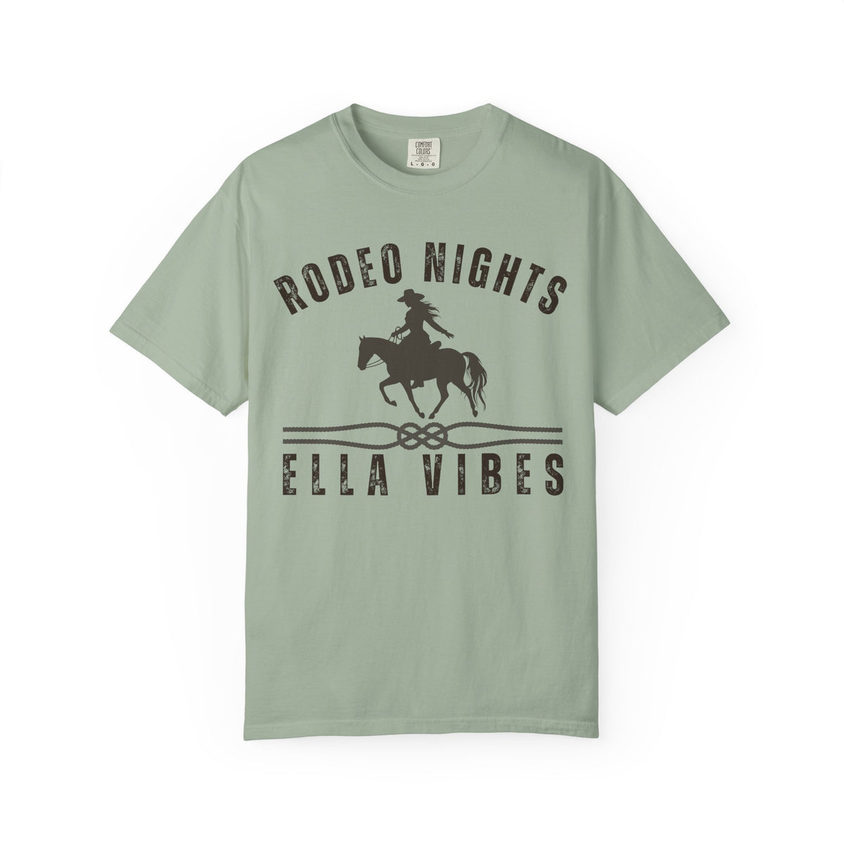 Rodeo Nights Ella Vibes Tee, Country Concert Shirt, Western Cowgirl Tee, Rodeo Graphic Shirt, Horse Lover Gift