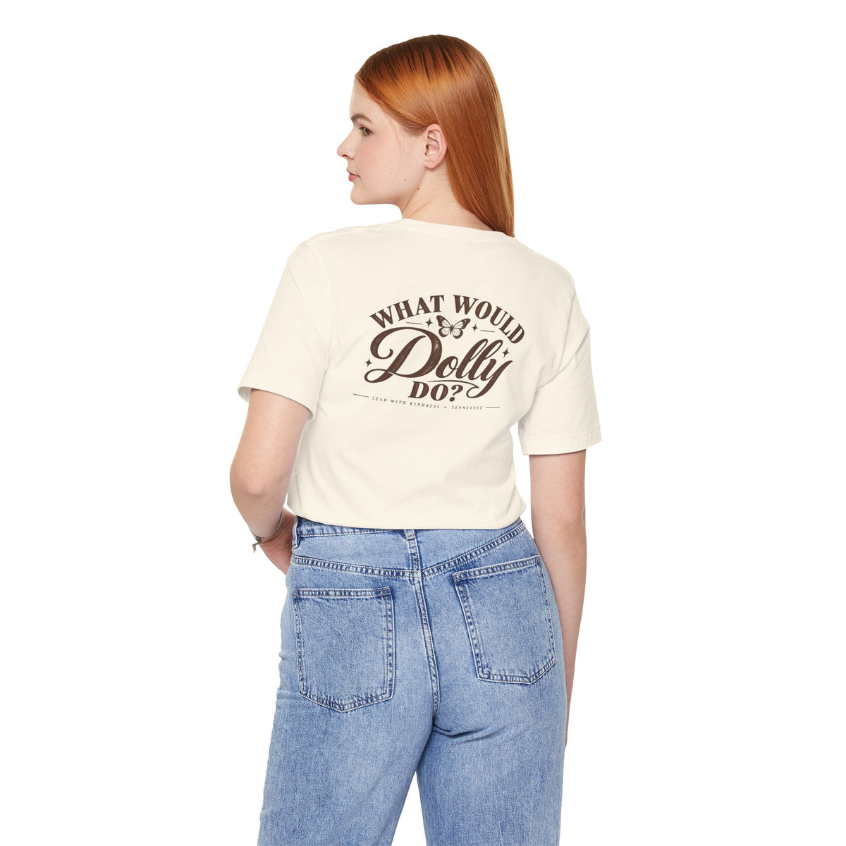 What Would Dolly Do? WWDD Two-Sided Tee | Lead With Kindness