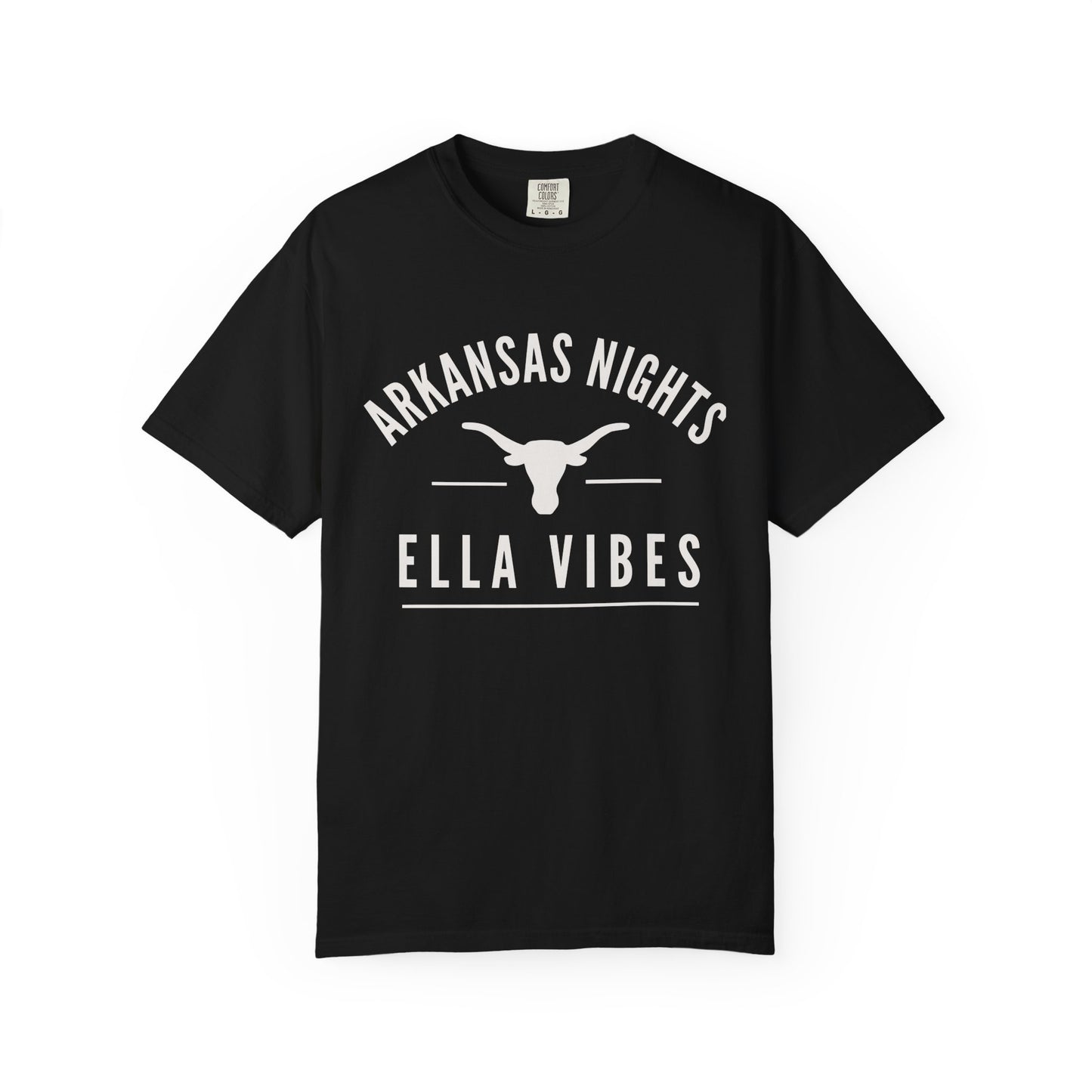 Arkansas Nights Ella Vibes Shirt Country Concert Western Cowgirl Cowboy Unisex Graphic Tee Little Rock Concerts