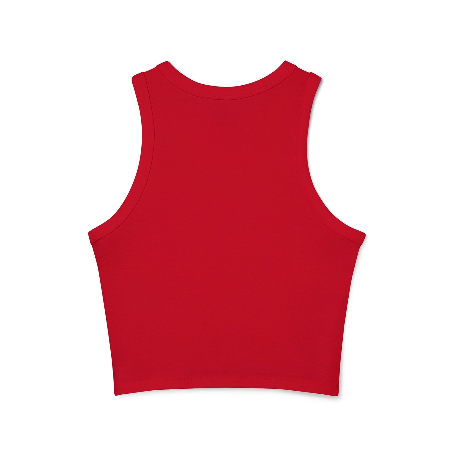 Rhode Island When Your Makeup Looks The Same Tank Top | White Ribbed Racerback Cropped Tank RHORI
