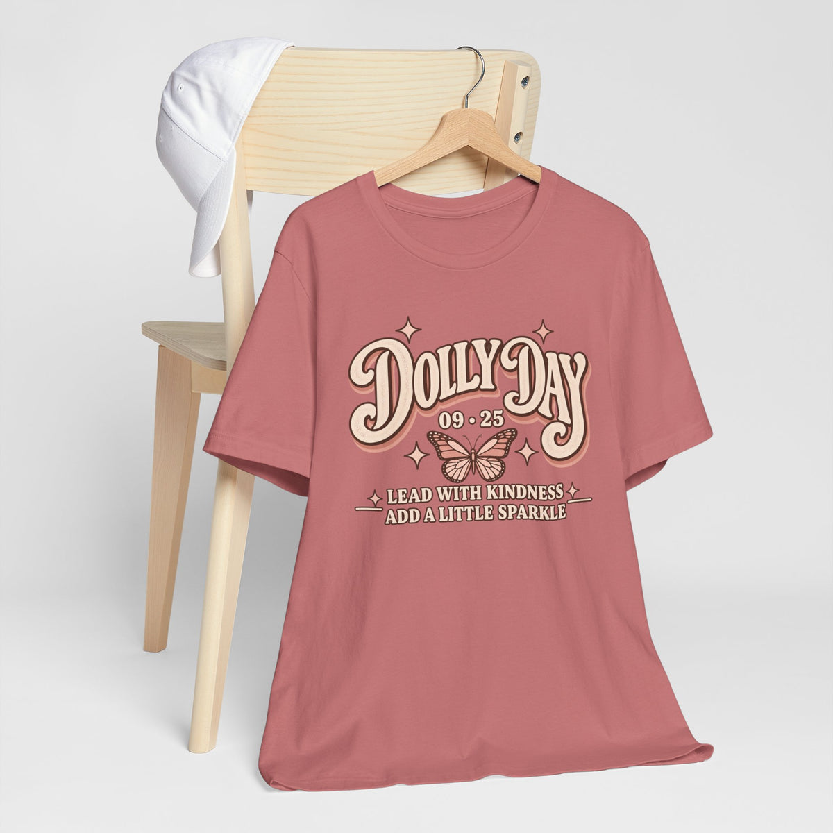 Dolly Day 9•25 Tee | Lead With Kindness & Add a Little Sparkle