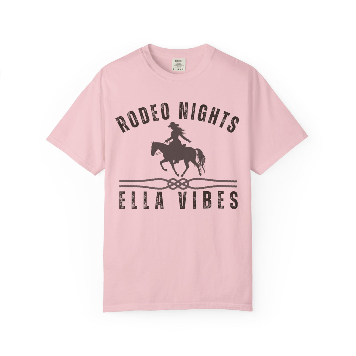Rodeo Nights Ella Vibes Tee, Country Concert Shirt, Western Cowgirl Tee, Rodeo Graphic Shirt, Horse Lover Gift