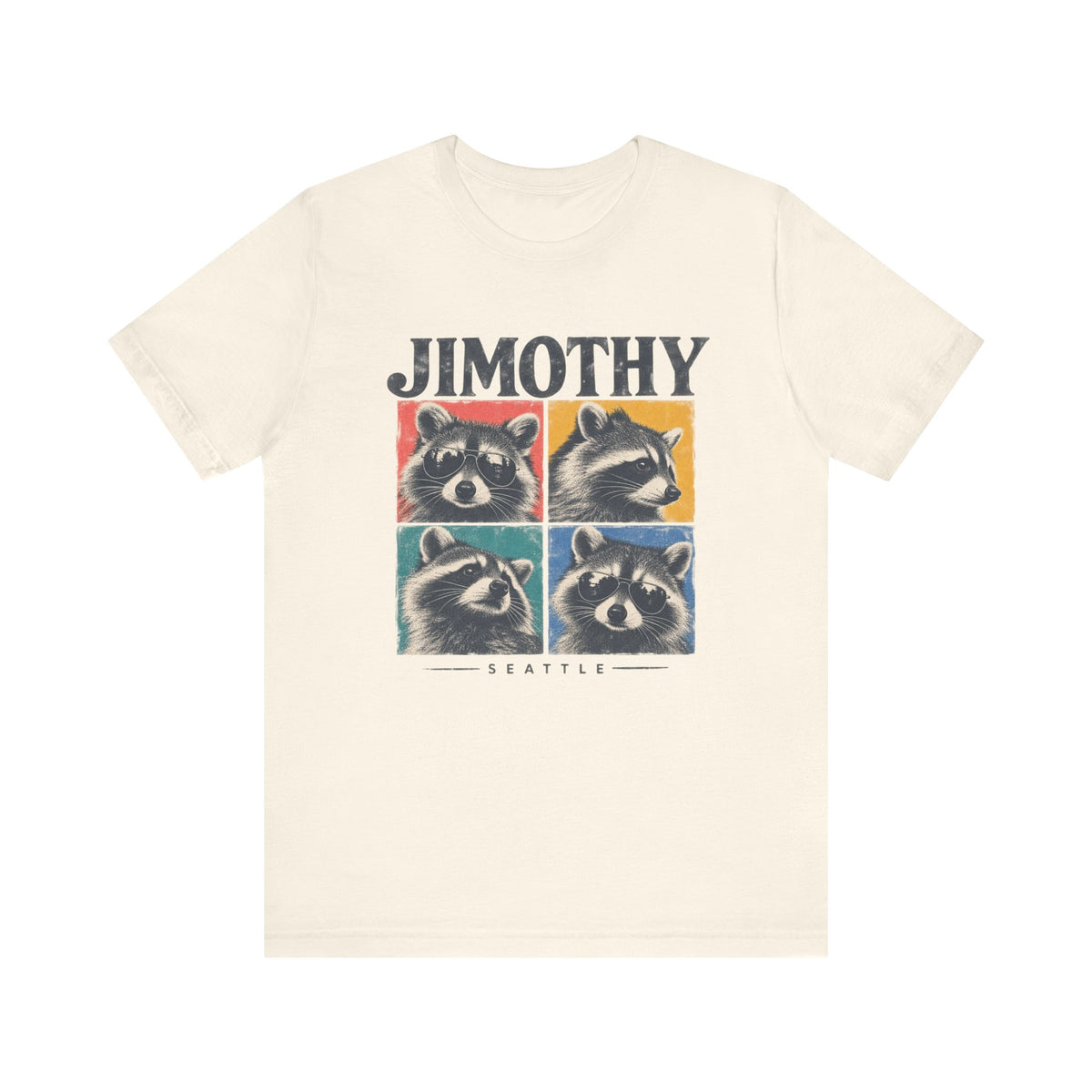 JIMOTHY Seattle Raccoon Graphic Tee