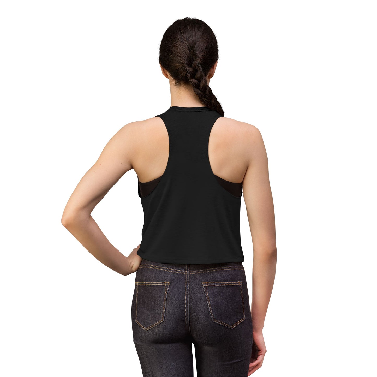 Crowbar Cowgirl Crop Top, Western Graphic Tank, Country Girl Style, Rodeo Fashion, Bella Canvas 6682