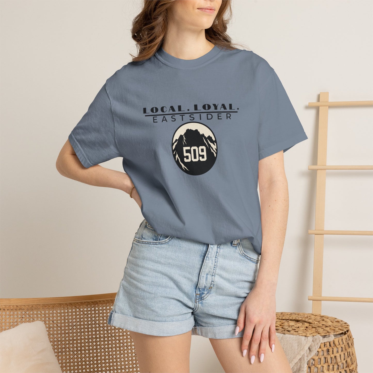 509 Mountains Local Loyal Eastsider T-Shirt | Seattle Area Outdoor Logo