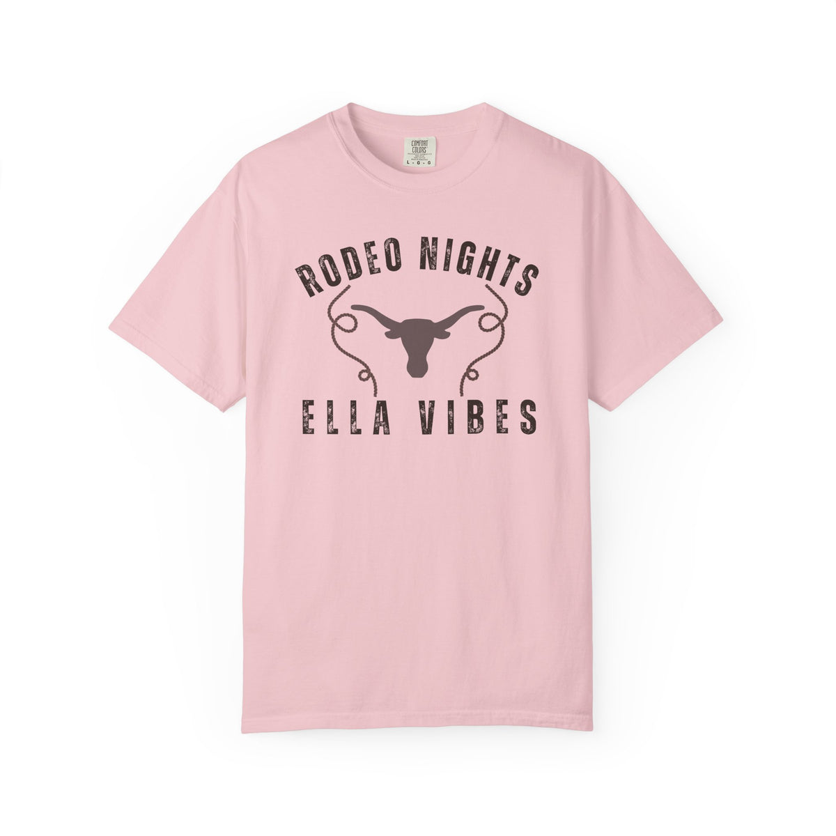 Rodeo Nights Ella Vibes Shirt, Western Cowboy Tee, Longhorn Graphic Shirt, Country Concert Tee, Cowboy Rodeo Shirt