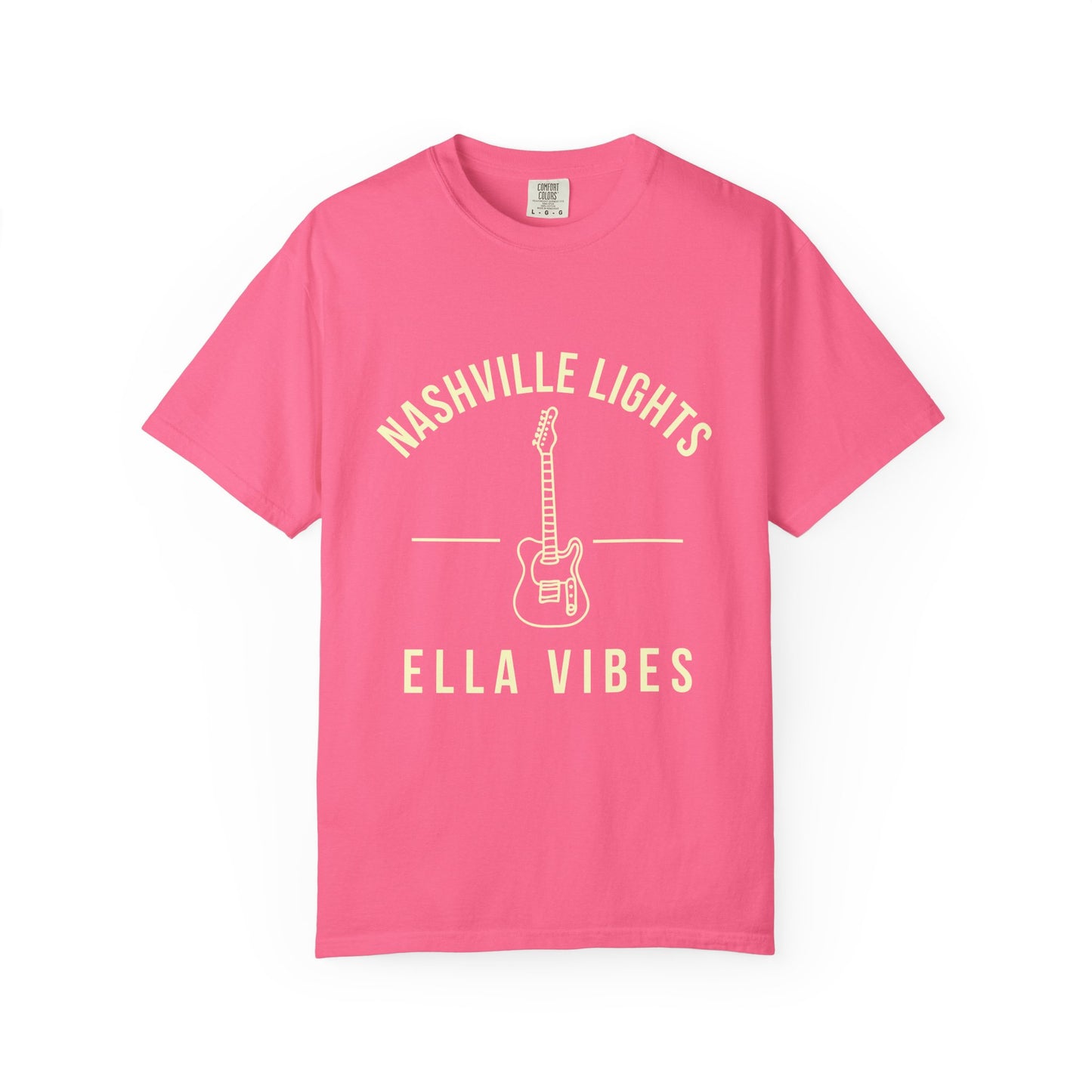 Nashville Lights Ella Vibes Country Music Fan Shirt Western Concert Tee