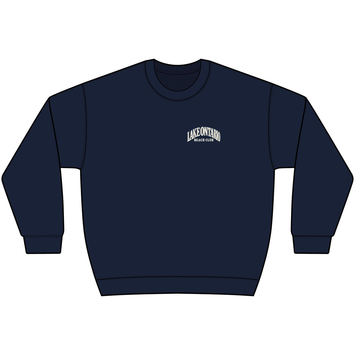Lake Ontario Beach Club Vintage Sweatshirt