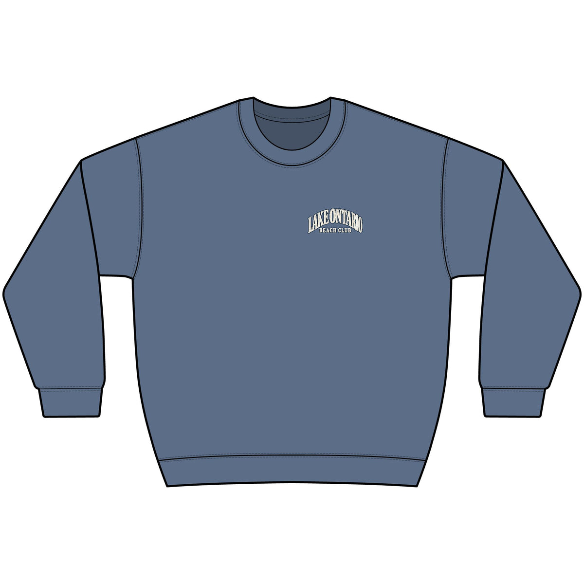 Lake Ontario Beach Club Vintage Sweatshirt