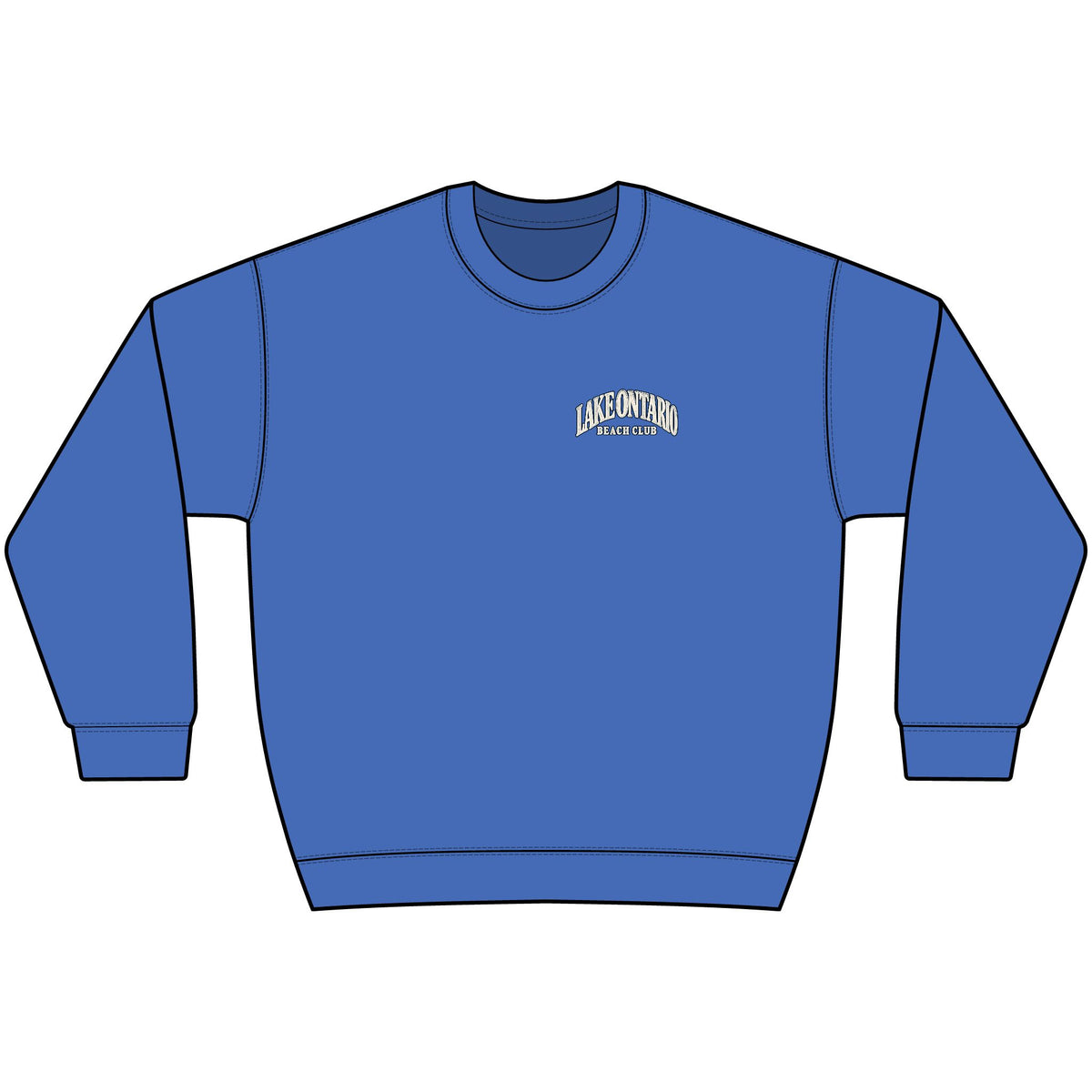 Lake Ontario Beach Club Vintage Sweatshirt