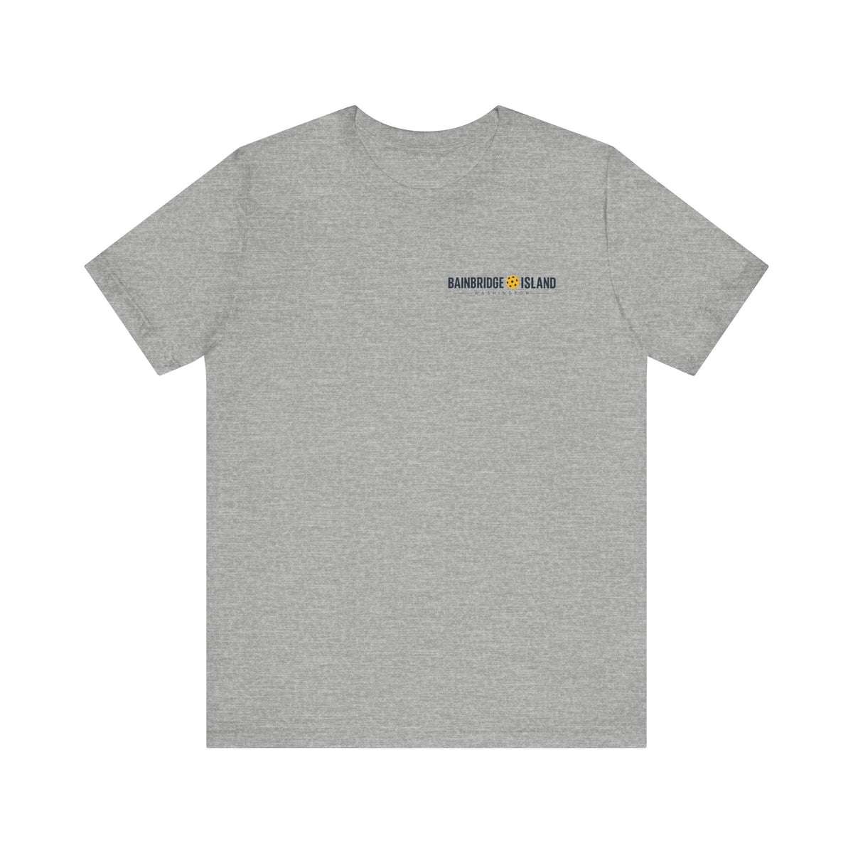 Bainbridge Island Pickleball 1965 Front & Back Tee