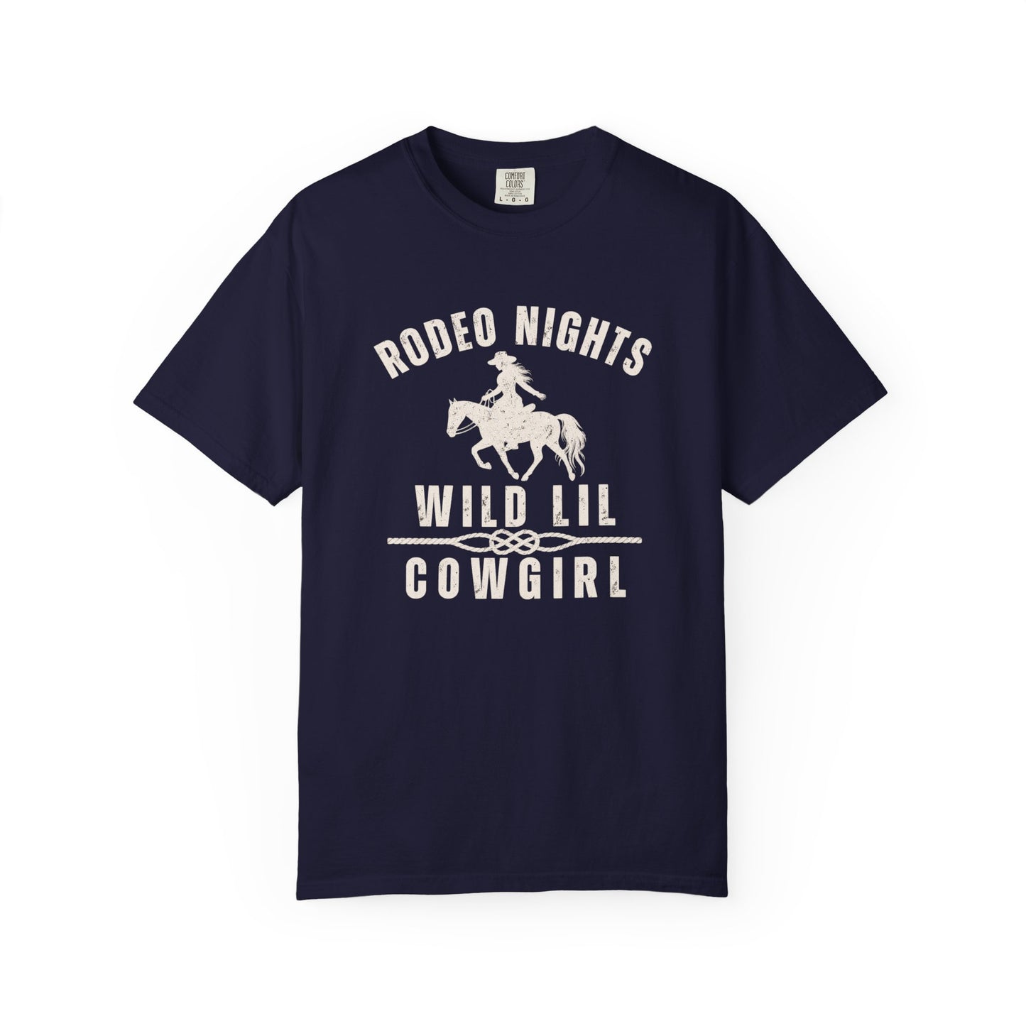 Wild Little Cowgirl Rodeo Nights Tee, Country Concert Shirt, Western Cowgirl Tee, Rodeo Graphic Shirt, Horse Lover Gift