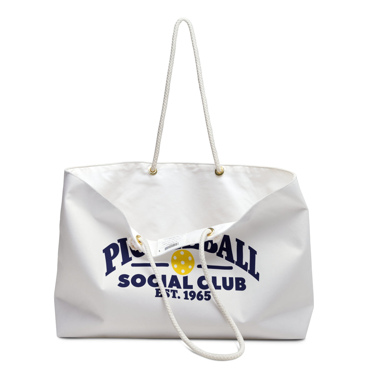 Pickleball Social Club Double-Sided Weekender Tote Bag