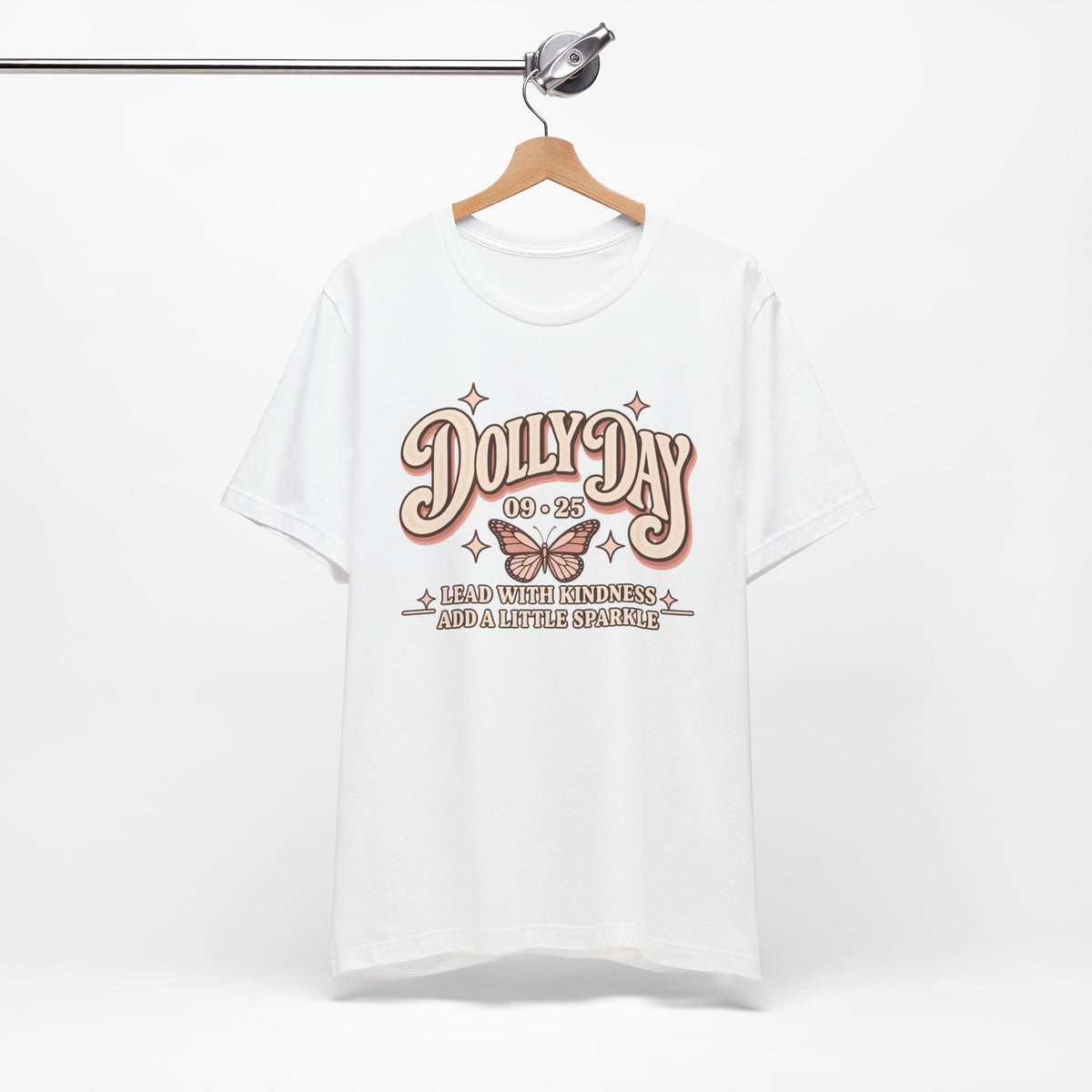 Dolly Day 9•25 Tee | Lead With Kindness & Add a Little Sparkle