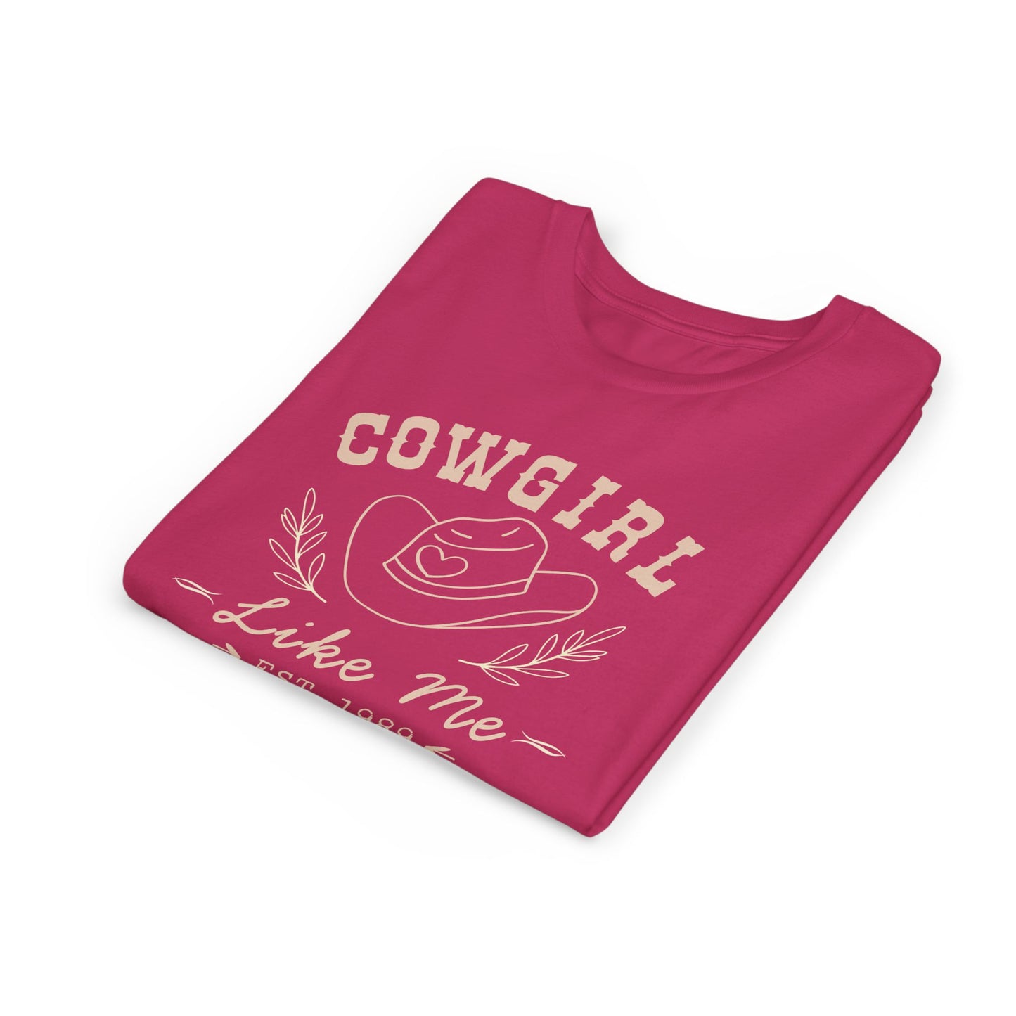Cowgirl Like Me Girls Shirt | Western Kids Tee | Rodeo Girl Outfit | Horse Lover Gift