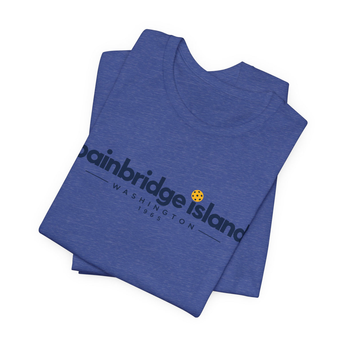 Bainbridge Island Pickleball 1965 Tee – Washington Pickleball Shirt