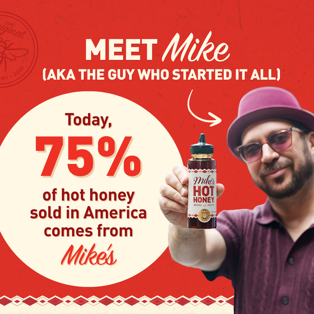 Mike’s Hot Honey Original Squeeze Bottle (12 oz)