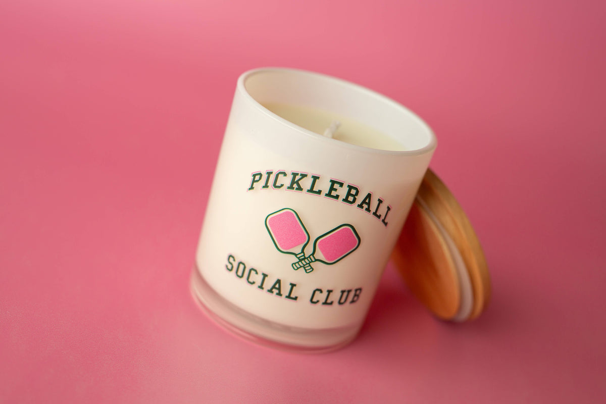 Pickleball Social Club Soy Candle