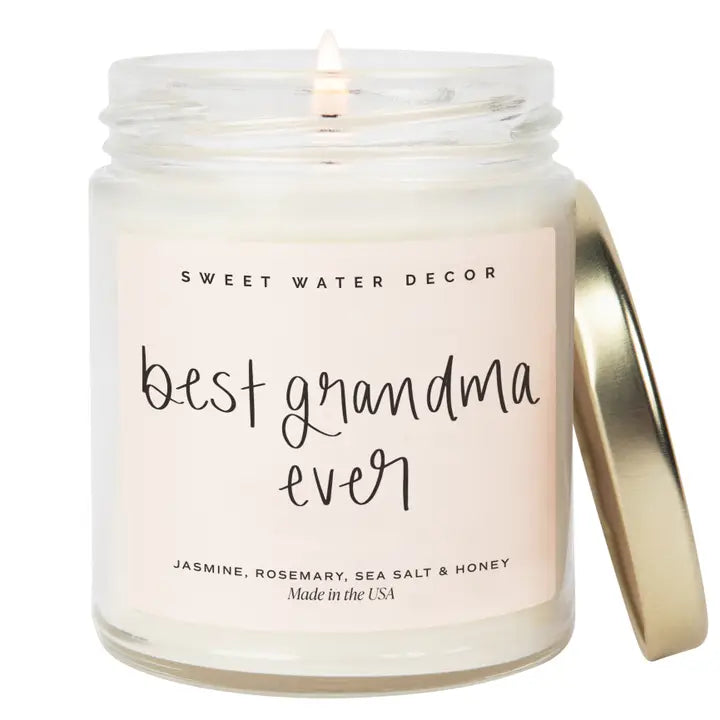 Best Grandma Ever Soy Candle